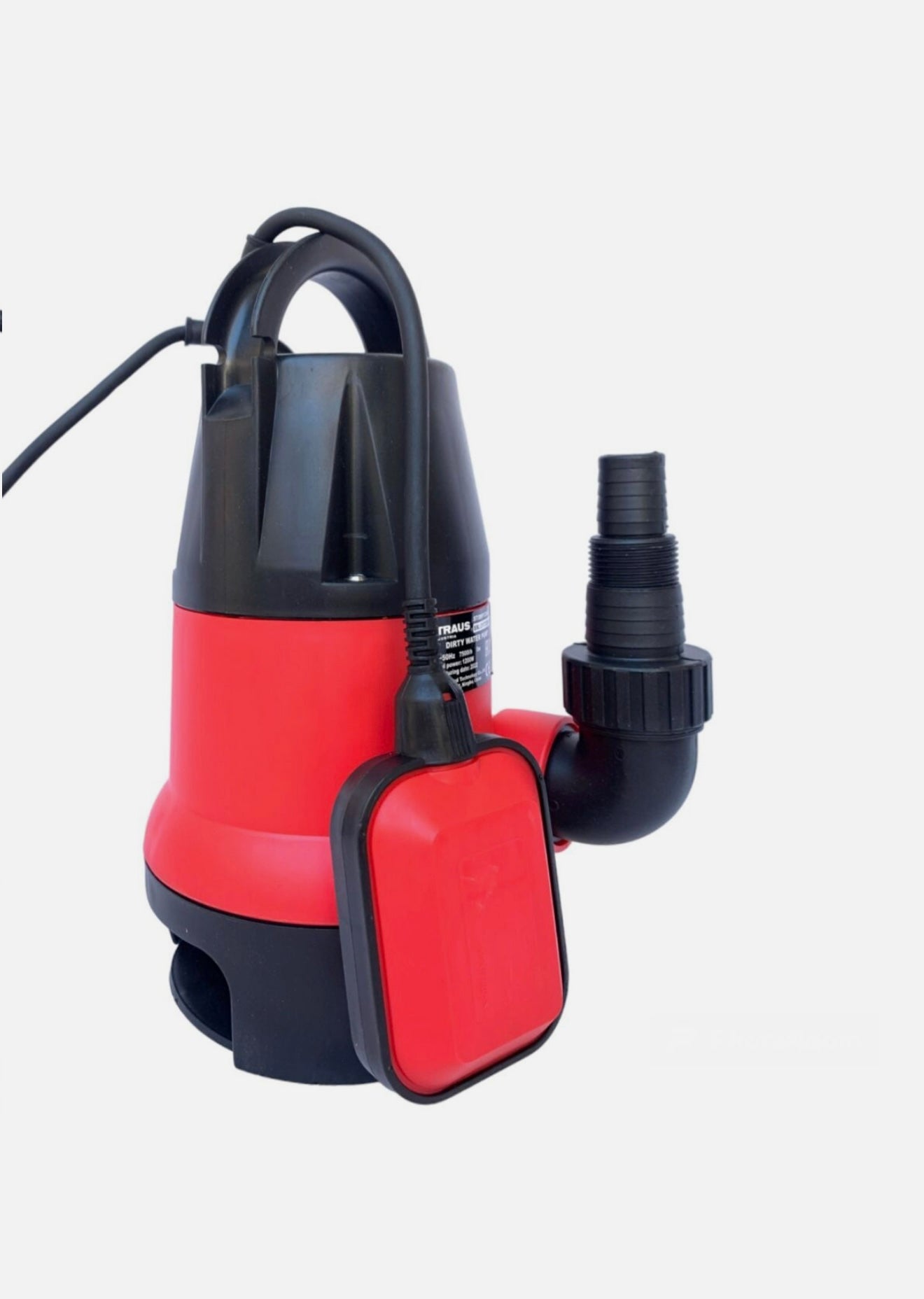 Pompa immersione Elettropompa Sommersa Acque Scure Sporche Chiare 1200W 7500L/h