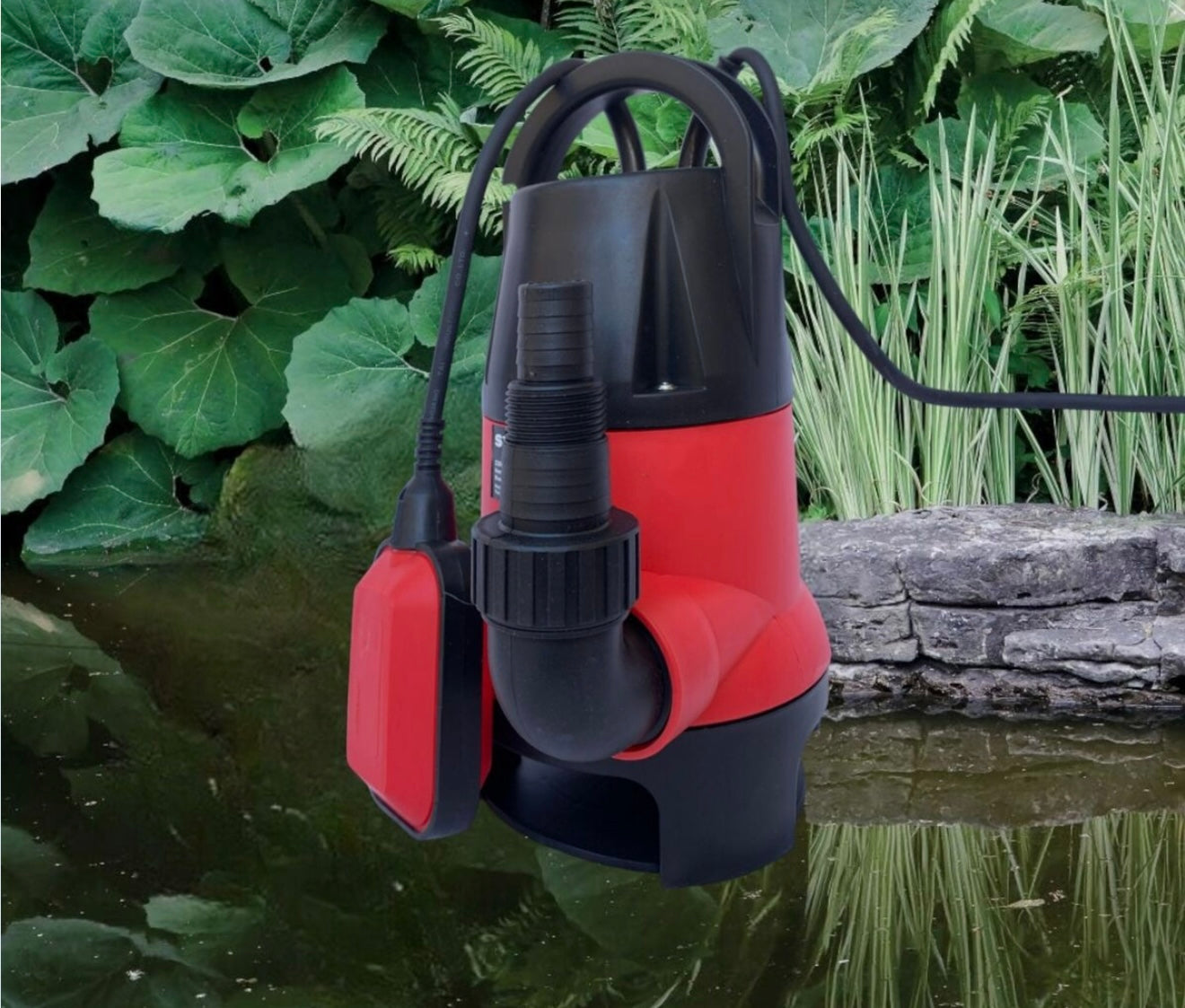 Pompa immersione Elettropompa Sommersa Acque Scure Sporche Chiare 1200W 7500L/h