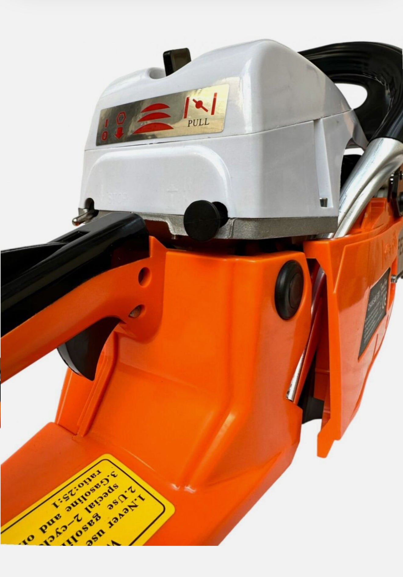 Motosega a scoppio con motore a scoppio 52CC con lama 50cm per giardinaggio