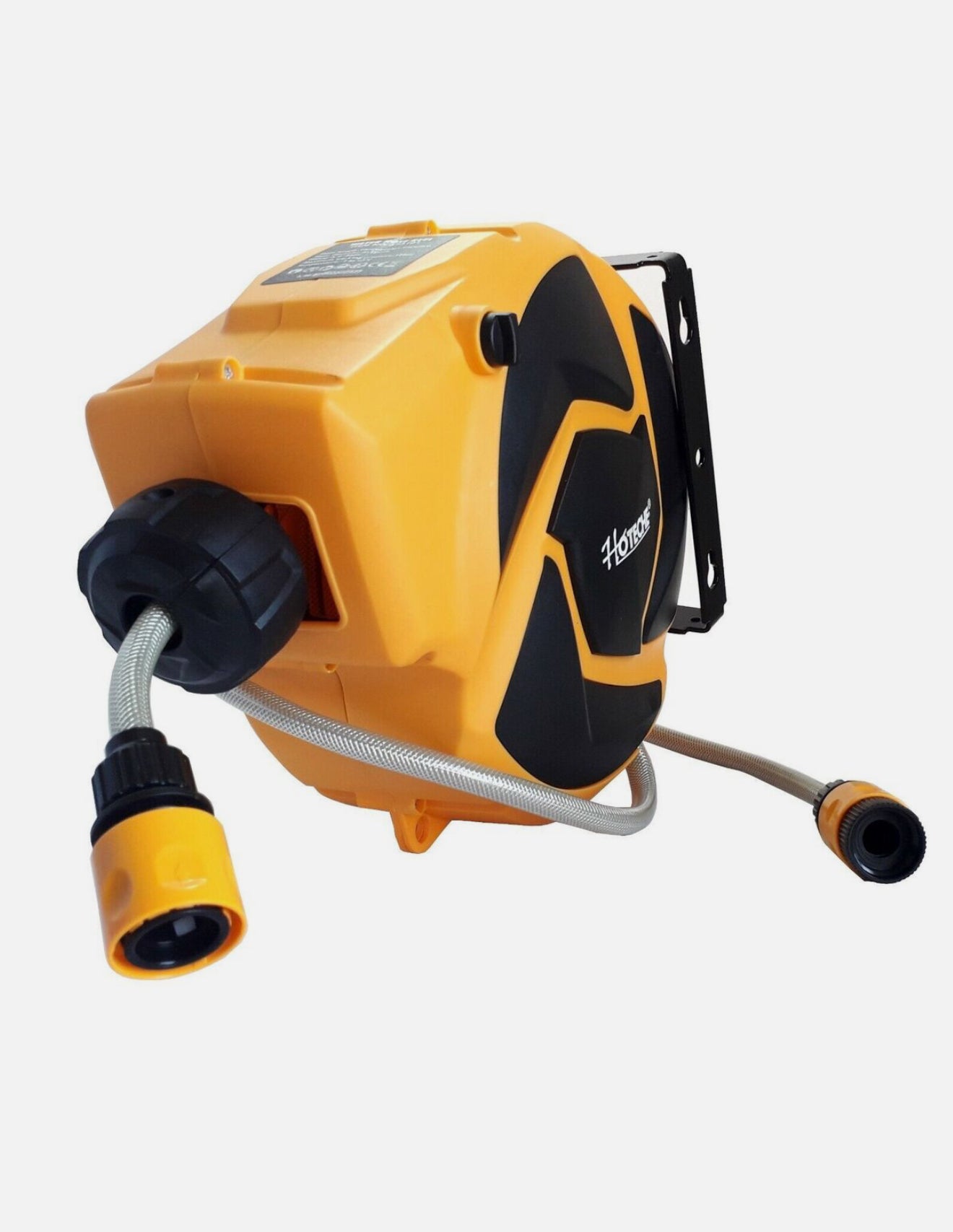 AVVOLGITUBO AUTOMATICO ACQUA GIARDINO GIREVOLE ED AUTOAVVOLGENTE CON POMPA 10 MT