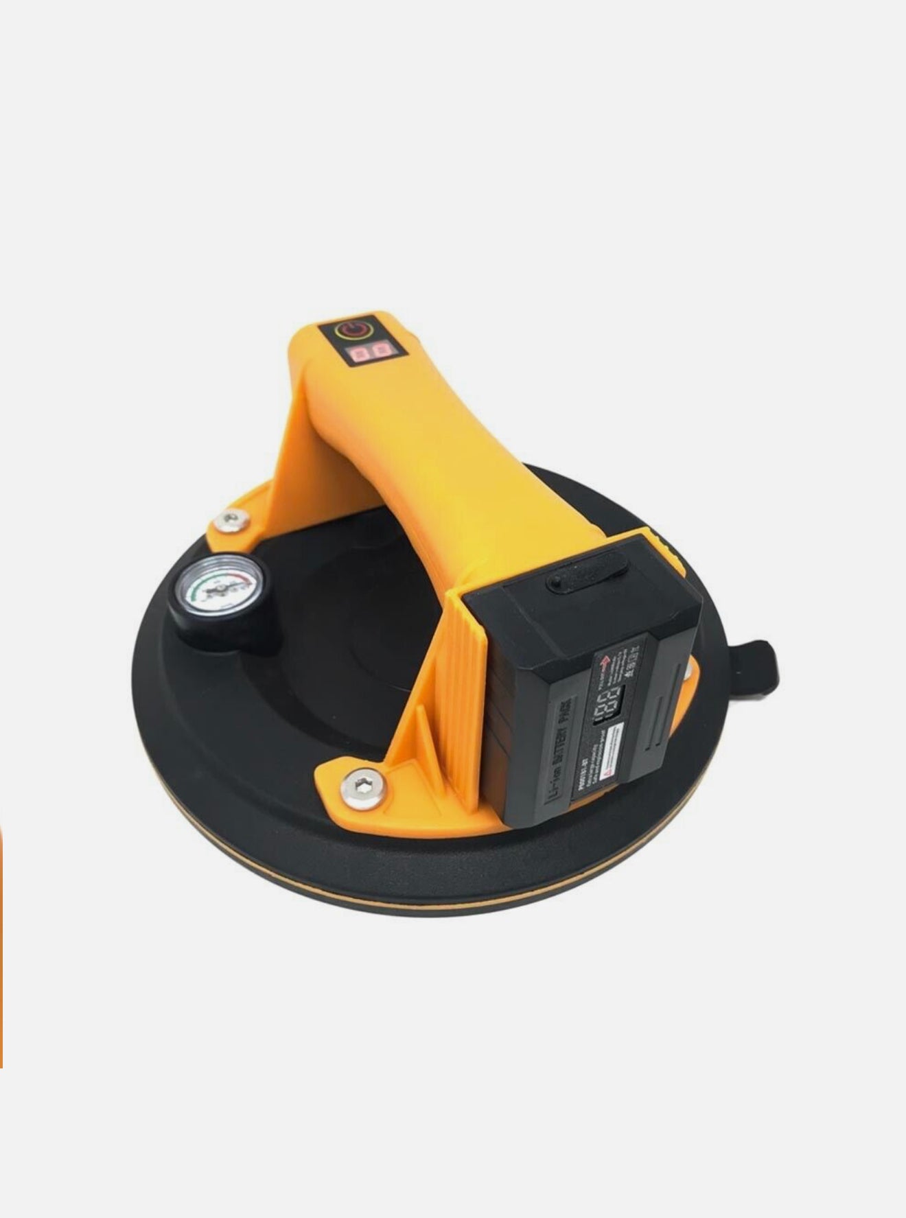 Ventosa elettrica per piastrelle vetro marmo display led batteria litio