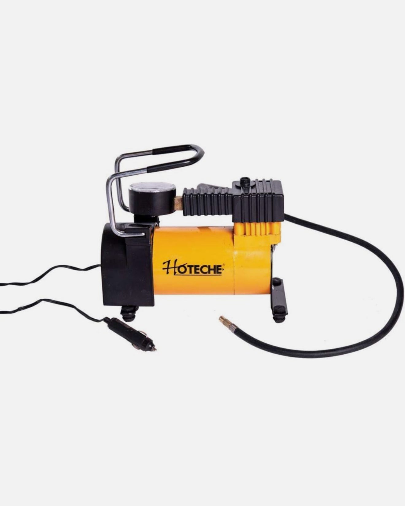 Mini Compressore ad Aria Portatile 100PSI Canotti Auto 12V Auto Hoteche 690004
