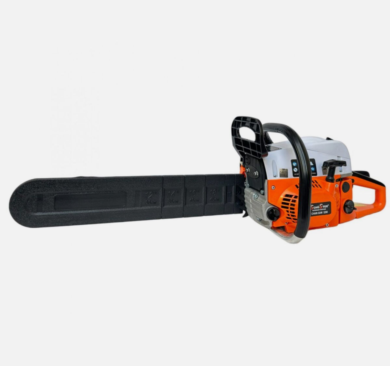 Motosega a scoppio con motore a scoppio 52CC con lama 50cm per giardinaggio