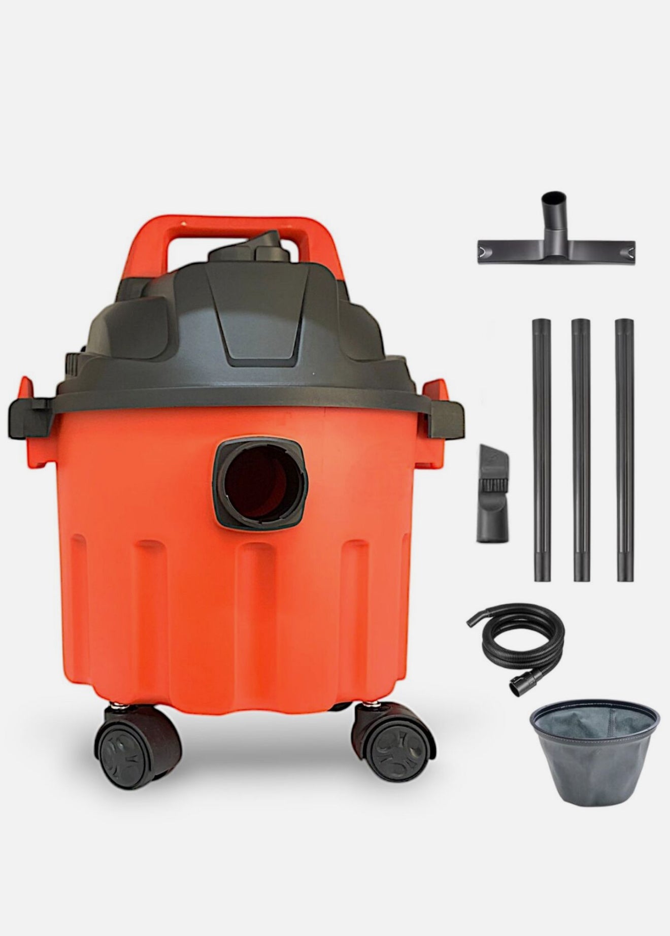 Bidone Aspiratutto Aspirapolvere Aspiracenere Liquidi/Solidi Soffiatore 10L 800W