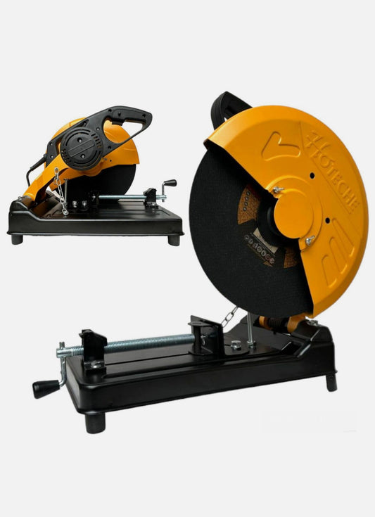 Troncatrice per ferro metallo 2500W disco Ø355mm con morsa sega taglia metallo